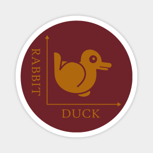 Duck Rabbit Illusion Magnet